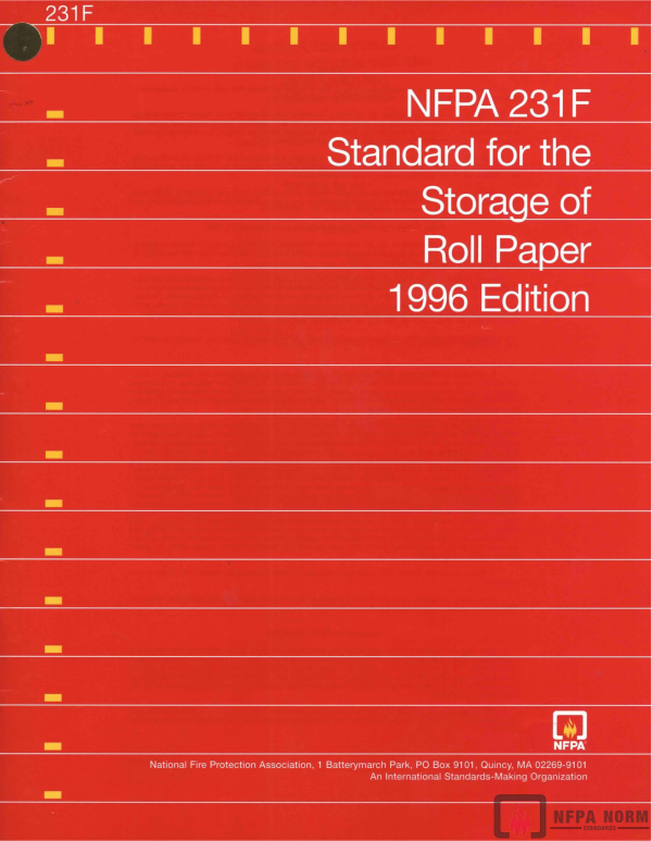 NFPA 231F PDF